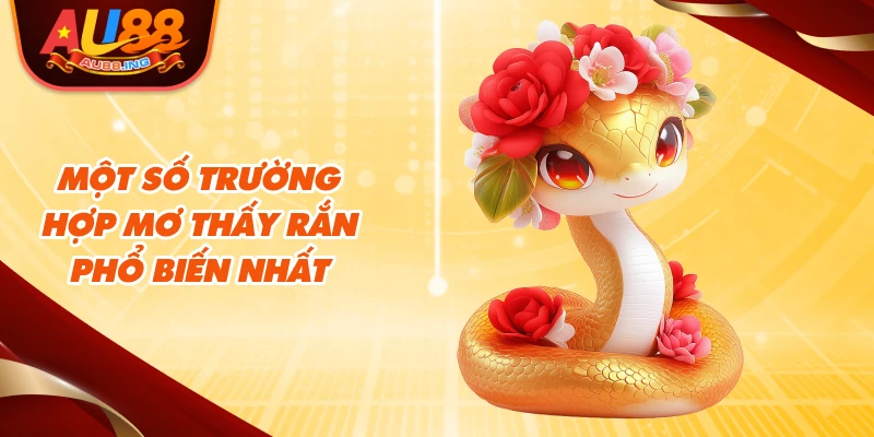 Một số trường hợp mơ thấy rắn phổ biến nhất